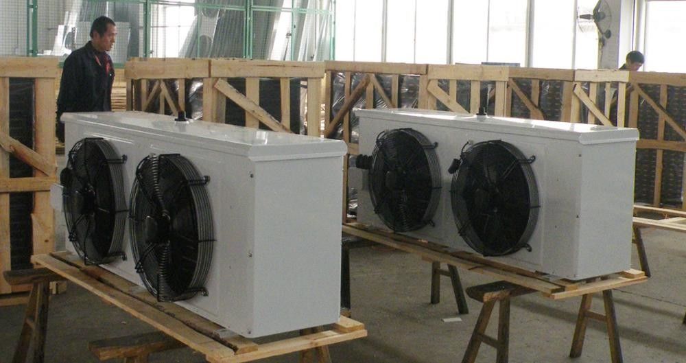 380v chłodnica powietrza do chłodni parownik z zamrażarką do świeżych i mrożonych produktów