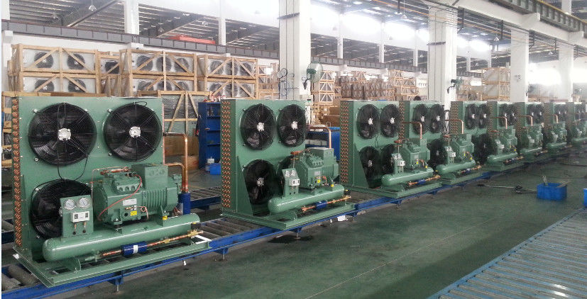 High-performance Open Type Compression Condensing Unit with 3-50 Horsepower Range and R404A/R507/R22 Refrigerant for Wide Temperature Applications