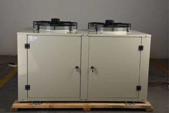 404A U Typ kabiny Parownik chłodniczy Agregat skraplający 227kw