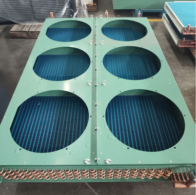 H Series Vertical Side Mounted Cold Room Condenser Wewnątrz Splice Brak wentylatorów